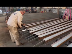 H รางการรักษาผนัง Hot Dip Galvanizing บริการสําหรับรั้วทางด่วนรั้วสะพานรั้ว