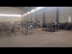 พื้นฐานรองรับตู้ไฟฟ้าด้านล่างของหอคอยลม