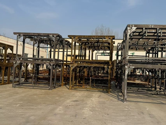Hot Dip Galvanized Bottom Cabinet Platform For Wind Tower Supporting Electrical Cabinet On Bottom โครงการติดตั้งกระเบื้องล่างกระเบื้องล่างกระเบื้องล่างกระเบื้องล่าง