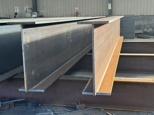 โรงงานอุตสาหกรรมแรงหนักพรีเมี่ยม ความแข็งแรงสูง ขอบกว้าง โครงสร้าง H Beam Steel โครงการก่อสร้างสะพานอุตสาหกรรม