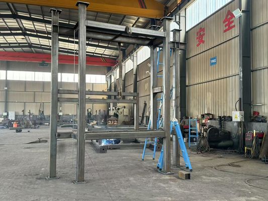 โครงสร้างที่ทนทานกับสภาพอากาศ โครงสร้างเหล็กที่ทนทาน กันไฟ การติดตั้งง่ายสําหรับสะพาน สนามกีฬา และโครงสร้างขนาดใหญ่